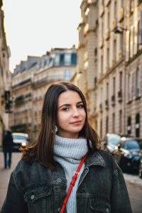 femme shooting photo dans Paris