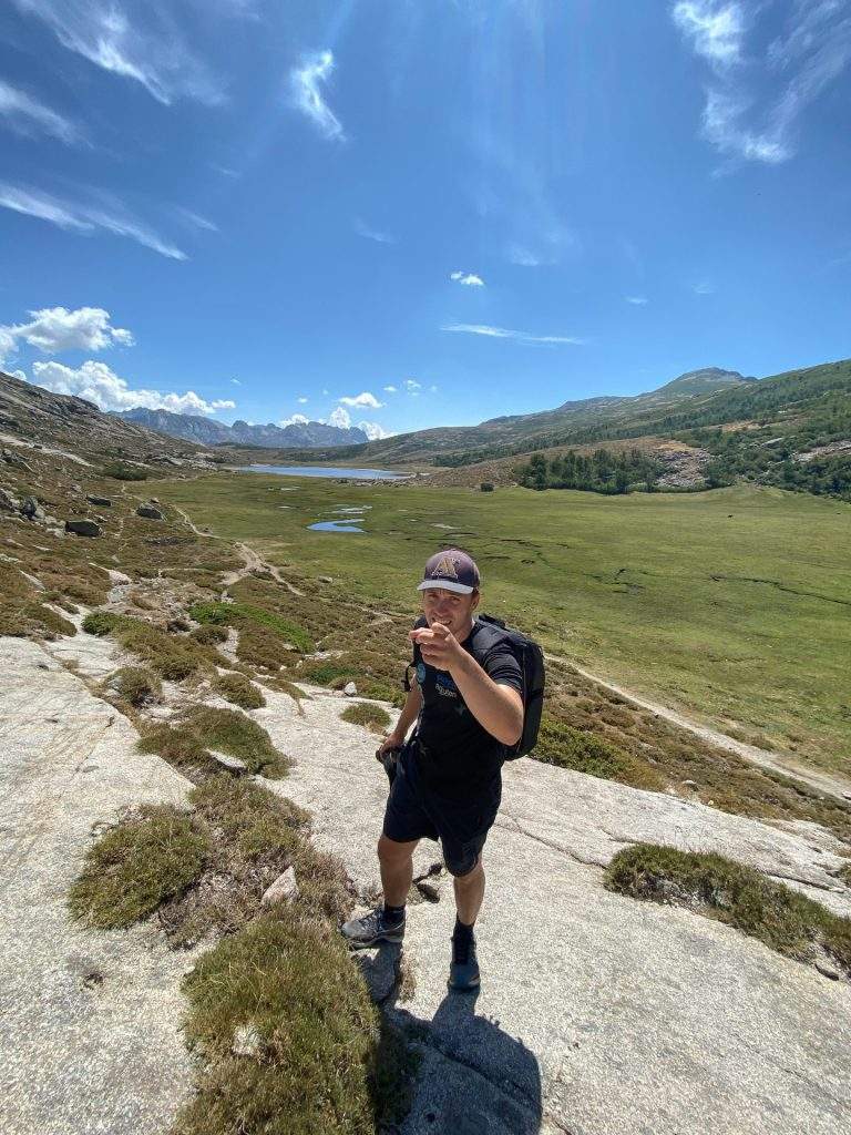 lac de nino corsica randonneur