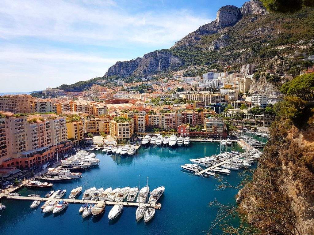 la côte d'azur france