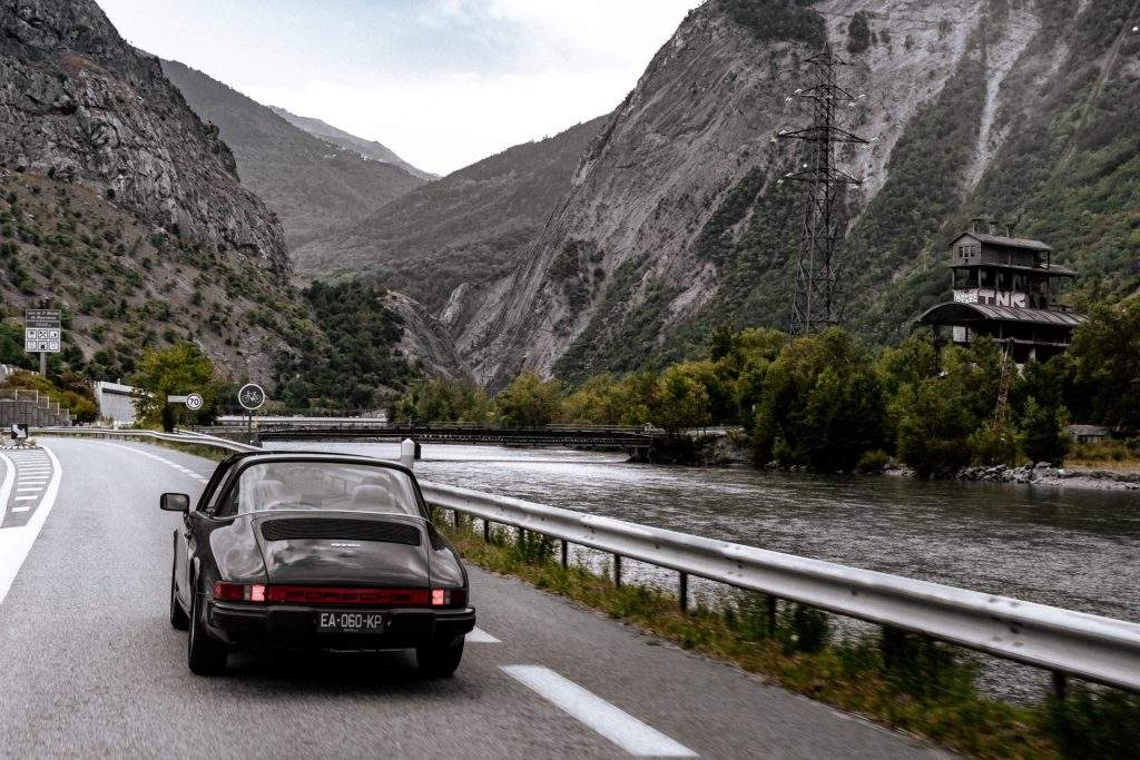 roadtrip en porsche